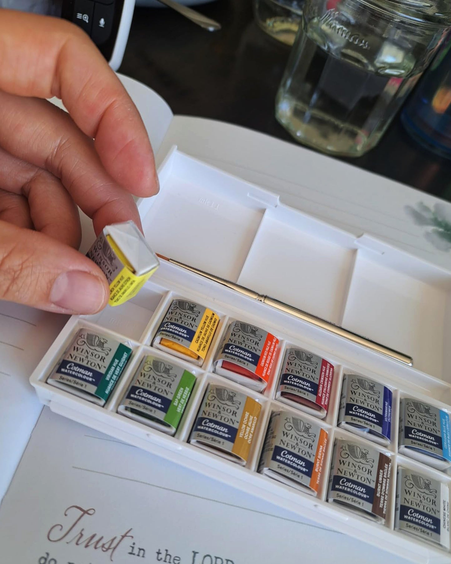 Acuarelas Winsor & Newton Cotman