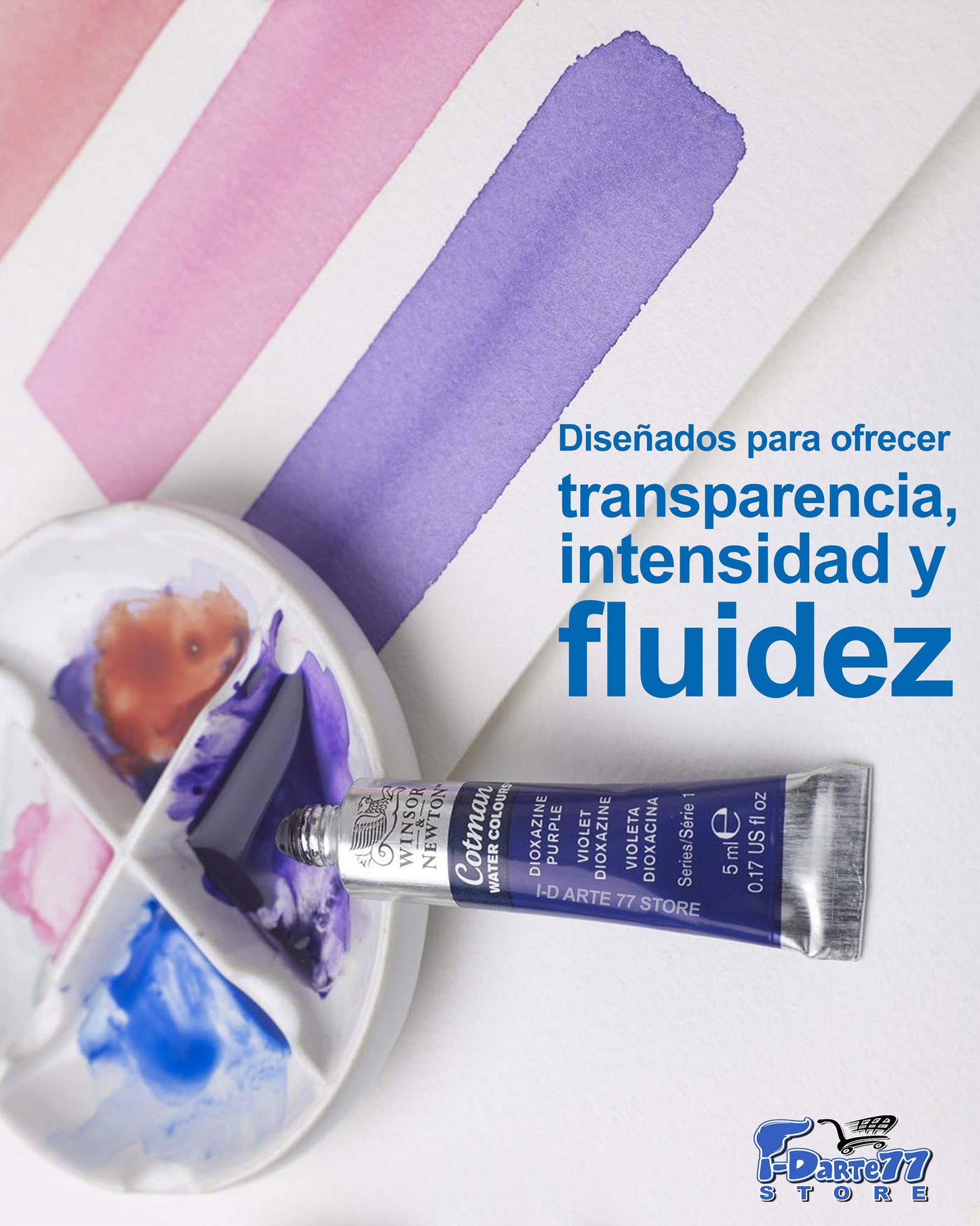Acuarelas Winsor & Newton Cotman en tubos