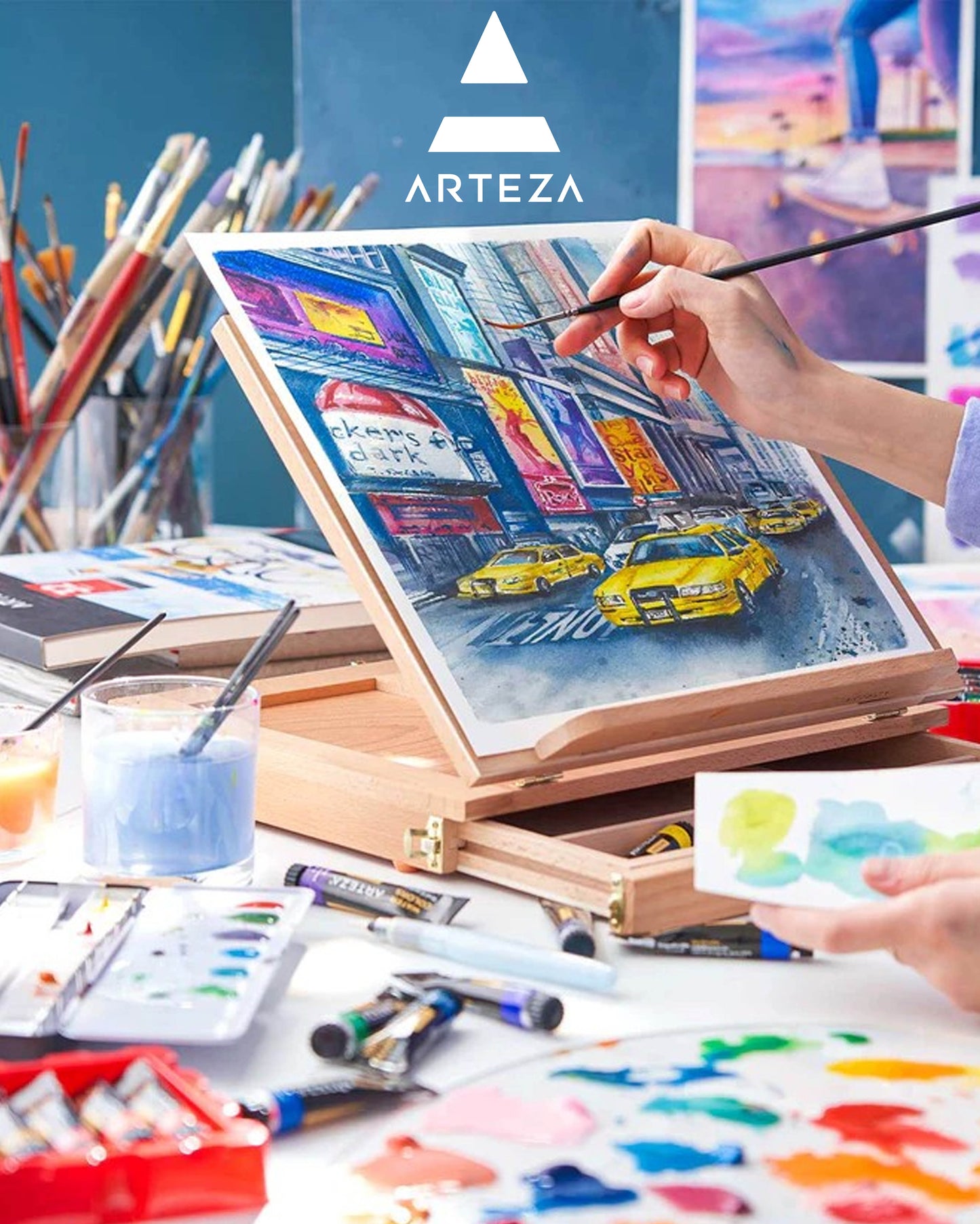 Acuarelas ARTEZA Premium 36 colores