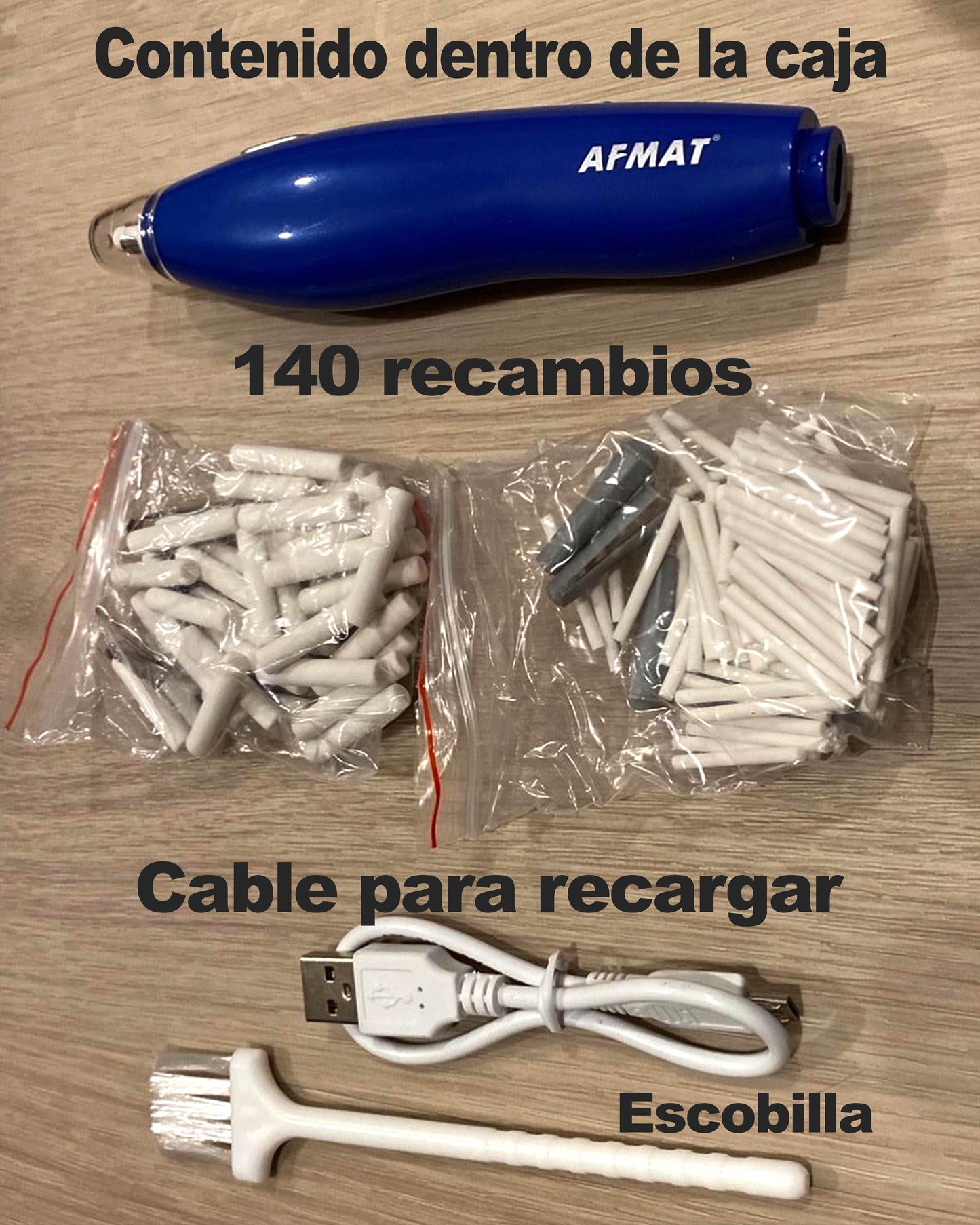 Borrador Electrico Recargable Dibujo Artístico +140repuestos