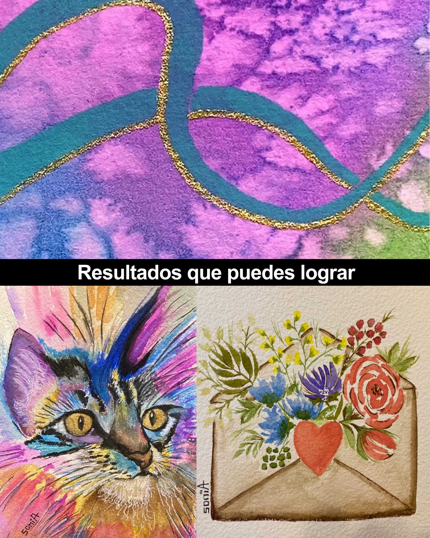 Box de Acuarelas 48 colores Emooqi