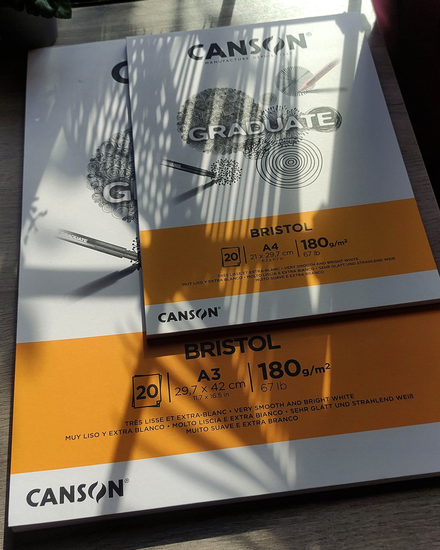 Block Canson Bristol A3 180gr