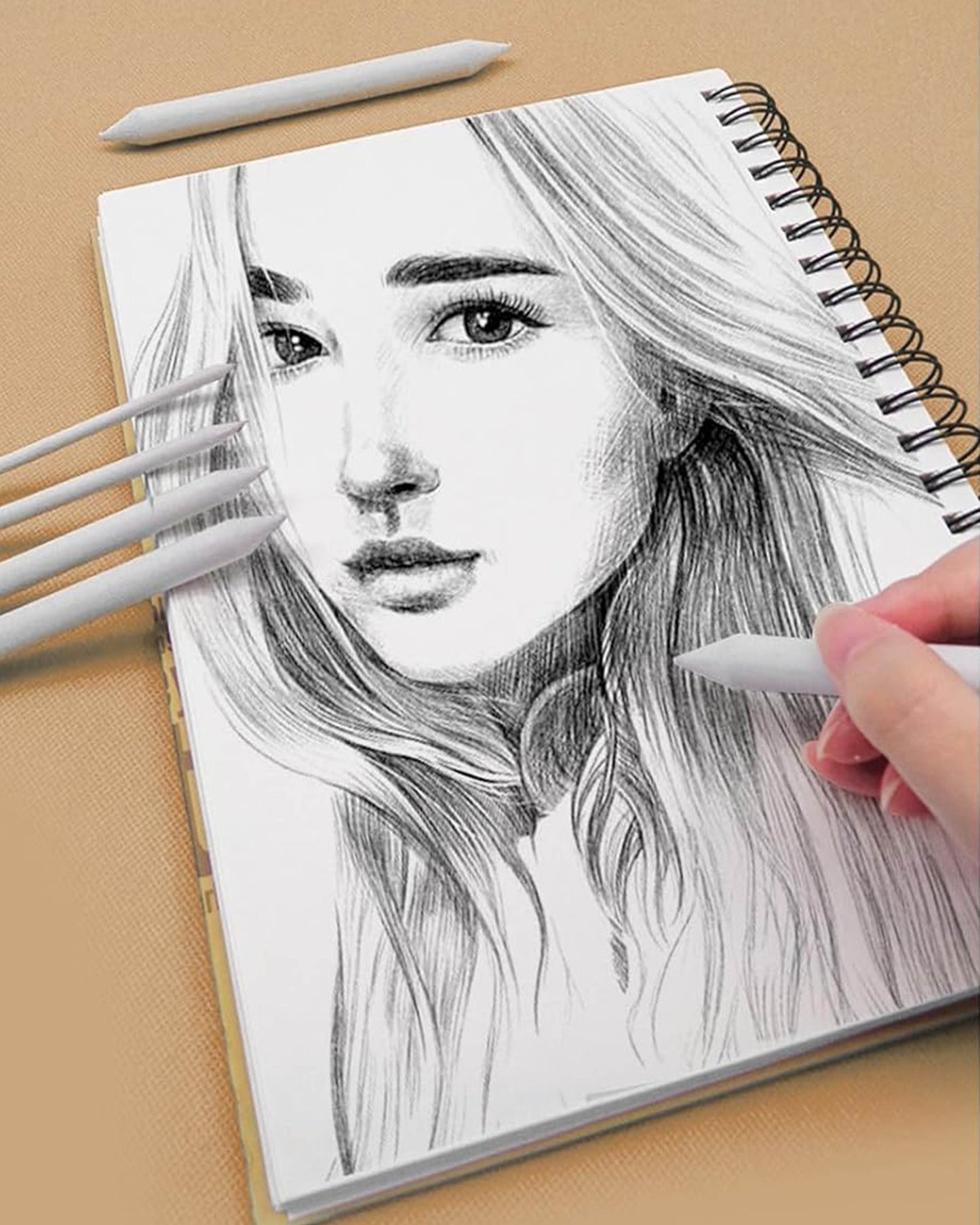 6 Difuminos para Dibujo y Boceto