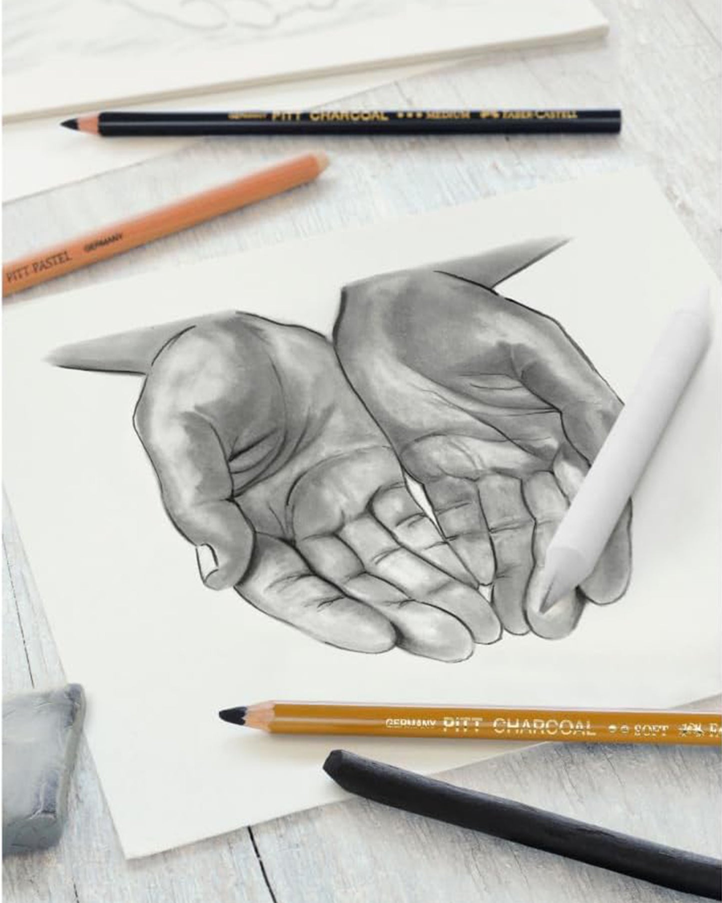 đź–¤Faber-Castell Charcoal Sketch Set
