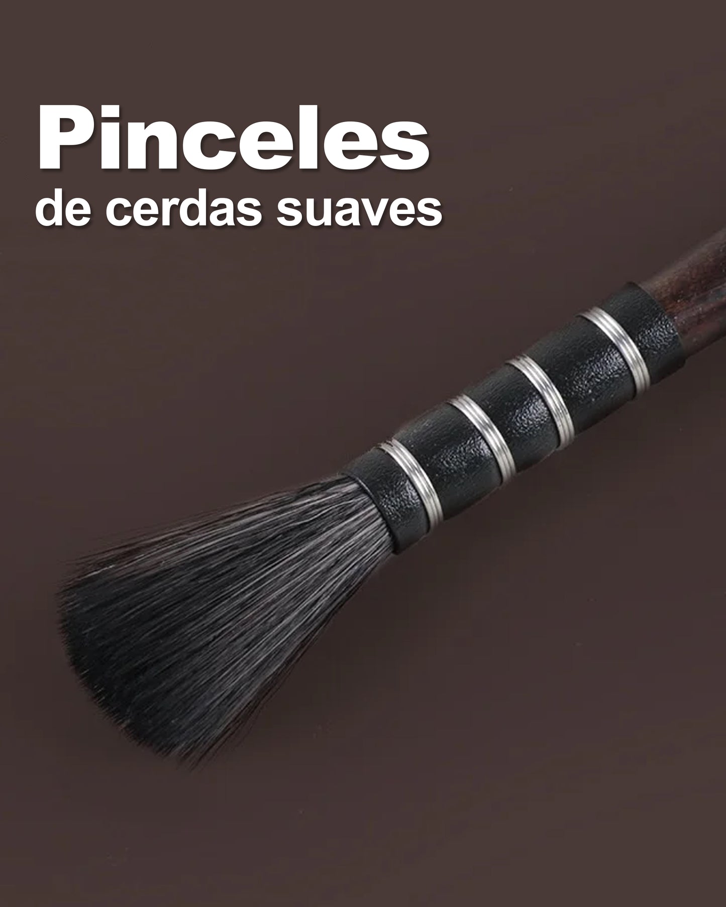Set de Pinceles de Pelo de Ardilla