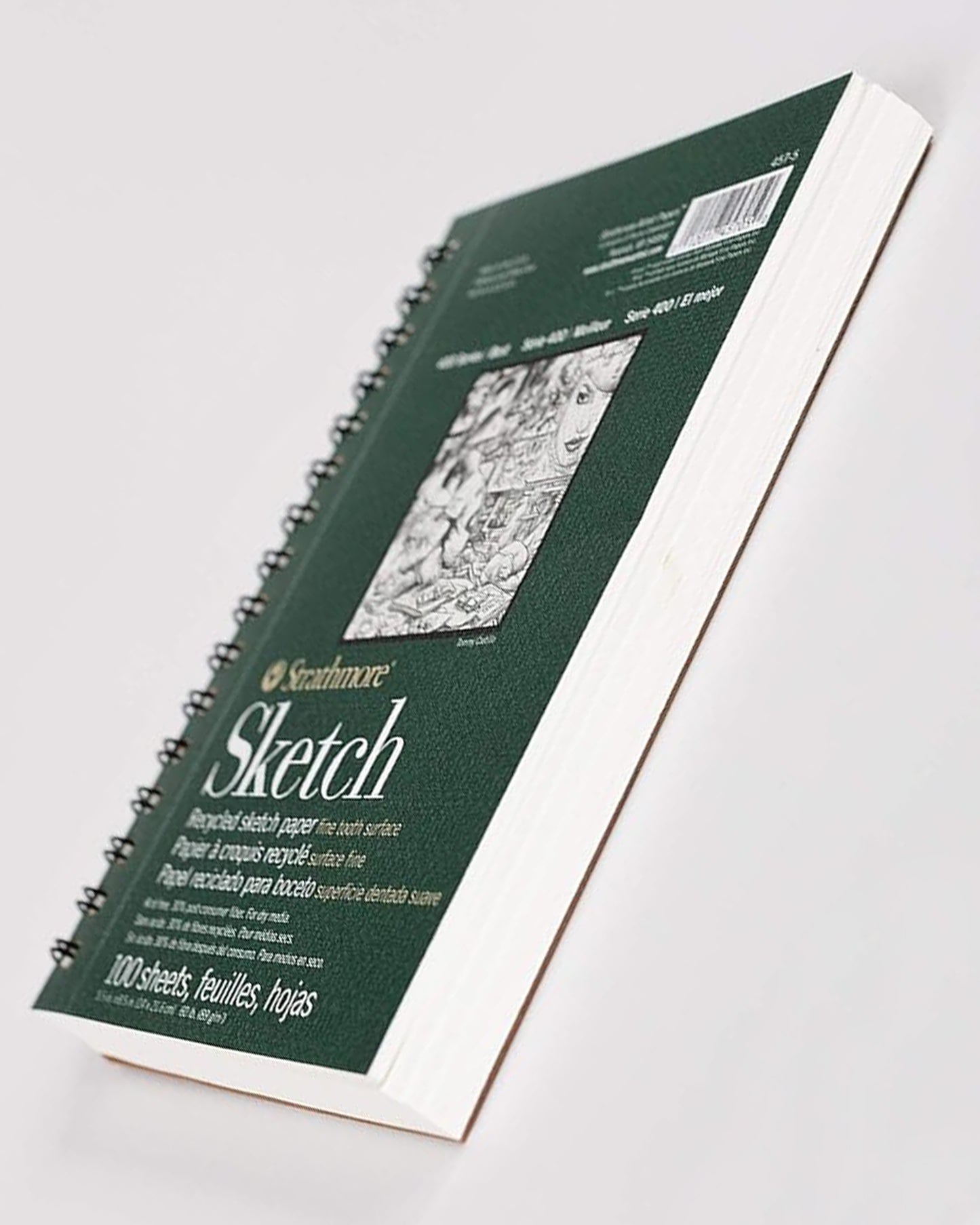 Bloc Strathmore Series 400 Sketch 22.9 x 30.5 89gr 100 hojas
