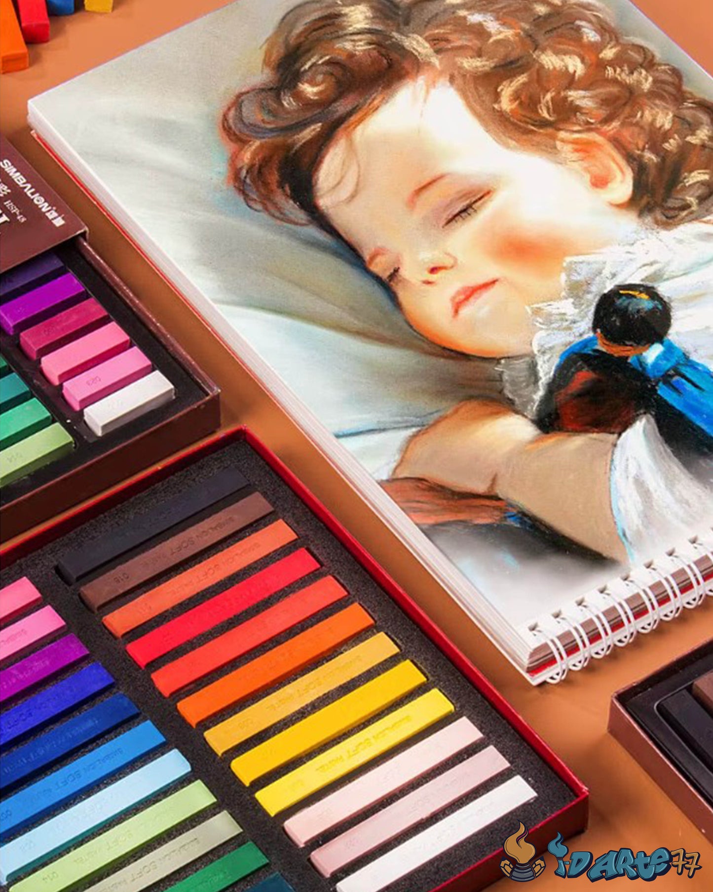24 Tizas Simbalion Soft Pastel