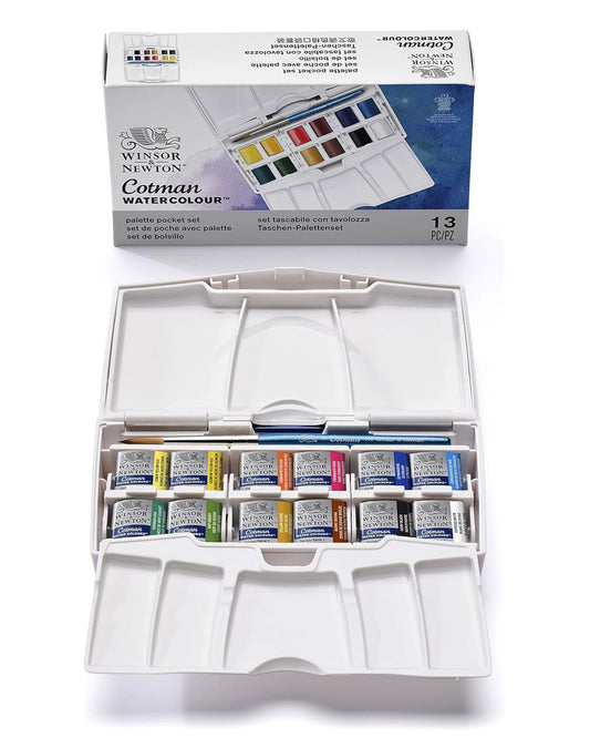 Acuarelas Winsor & Newton Cotman Pocket Plus