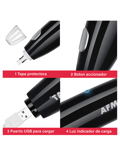 Borrador Electrico Recargable Dibujo Artístico +140repuestos