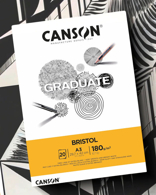 Block Canson Bristol A3 180gr