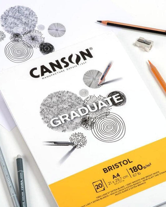 Block Canson Bristol A4 180gr