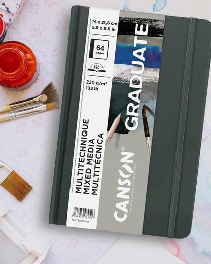 Libreta Canson Graduate Toned Grey