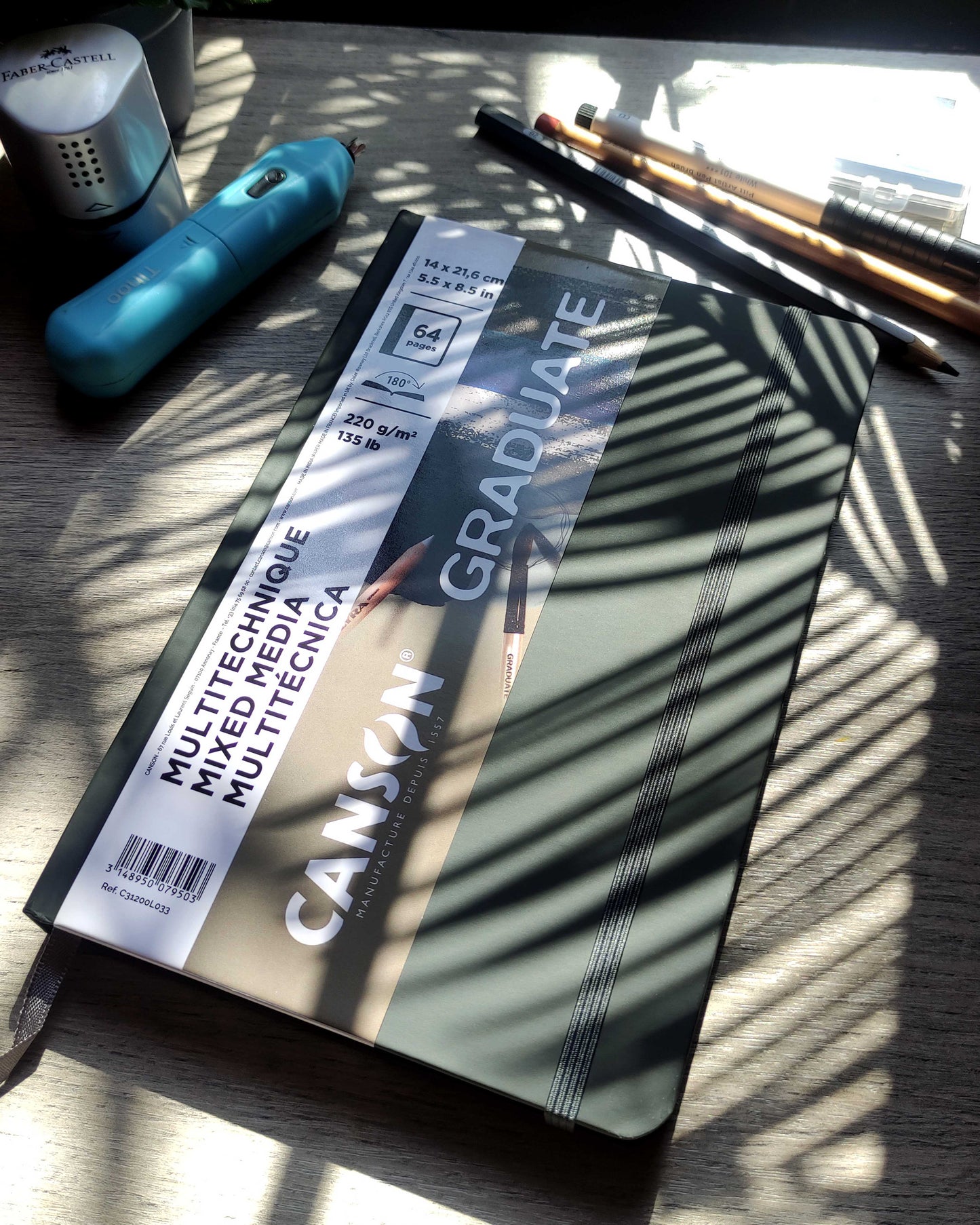 Libreta Canson Graduate Toned Grey
