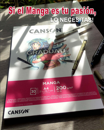 Block Canson Manga 200gr