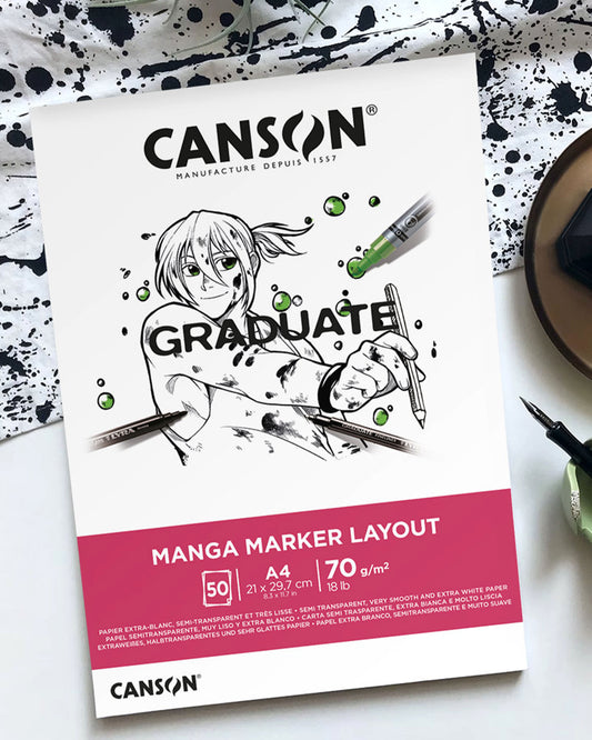 Canson Bloc Marker Manga A4