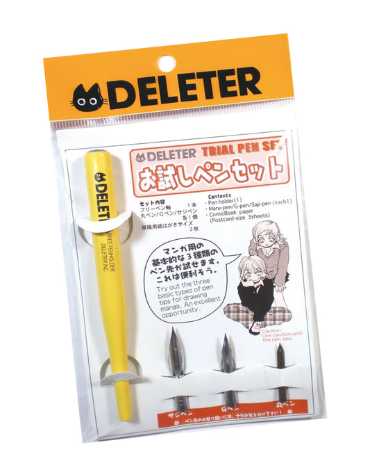 Deleter Pluma para entintado Manga - Anime - Cómic