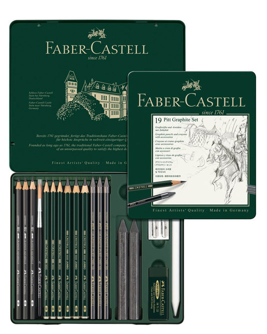 Faber-Castell 19 Pitt Graphite Set