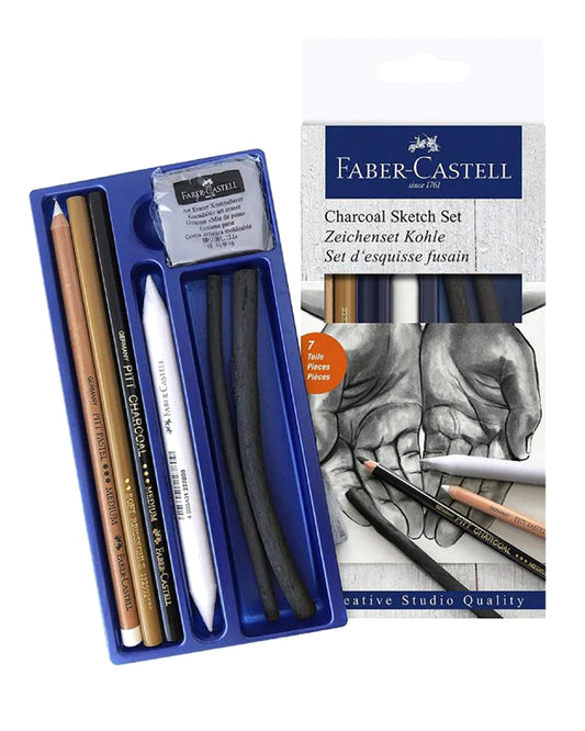 🖤Faber-Castell Charcoal Sketch Set