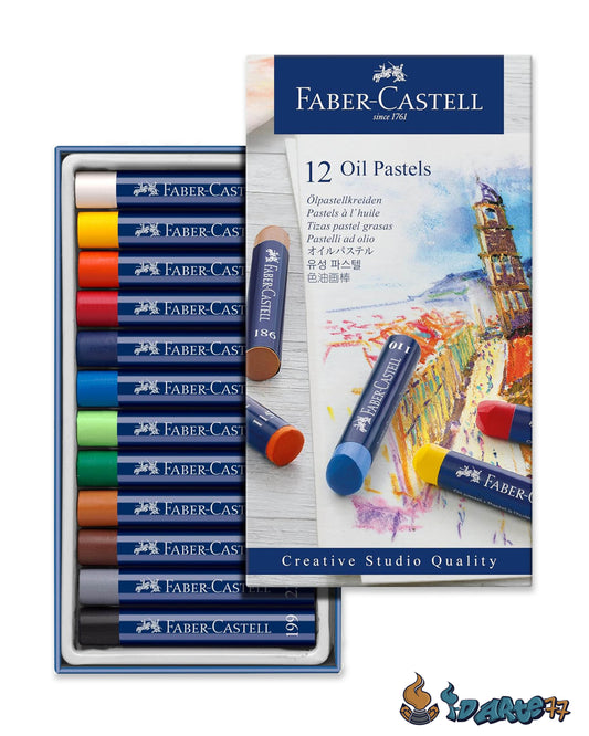 12 Oleo Pastel faber Castell
