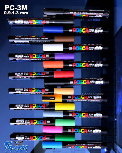 17 Marcadores Uni Posca PC-3M