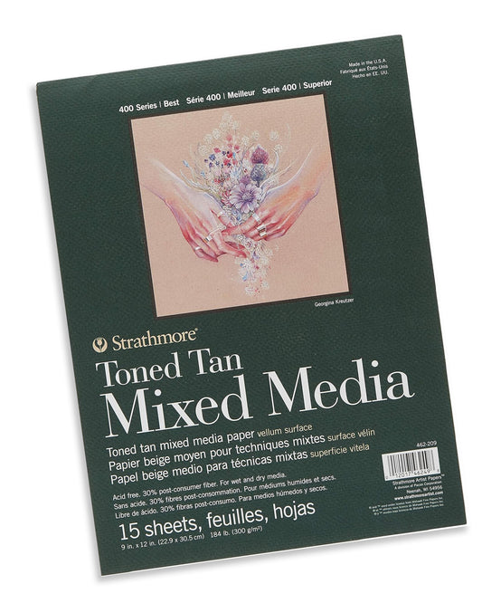 Block Strathmore Medios Mixtos Toned Tan 300gr