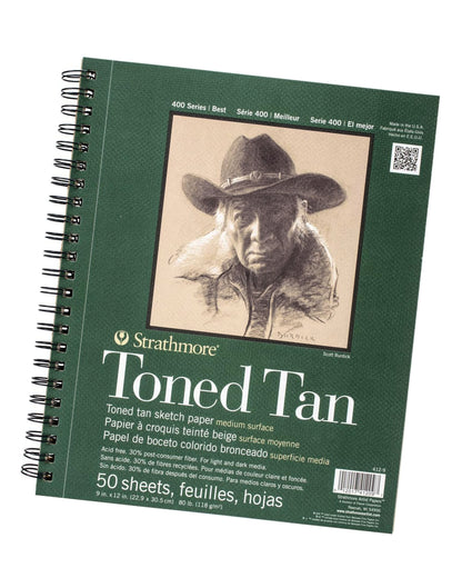 Block Strathmore Serie 400 Toned Tan A4