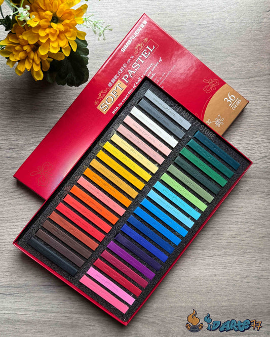 36 Tizas Simbalion Soft Pastel
